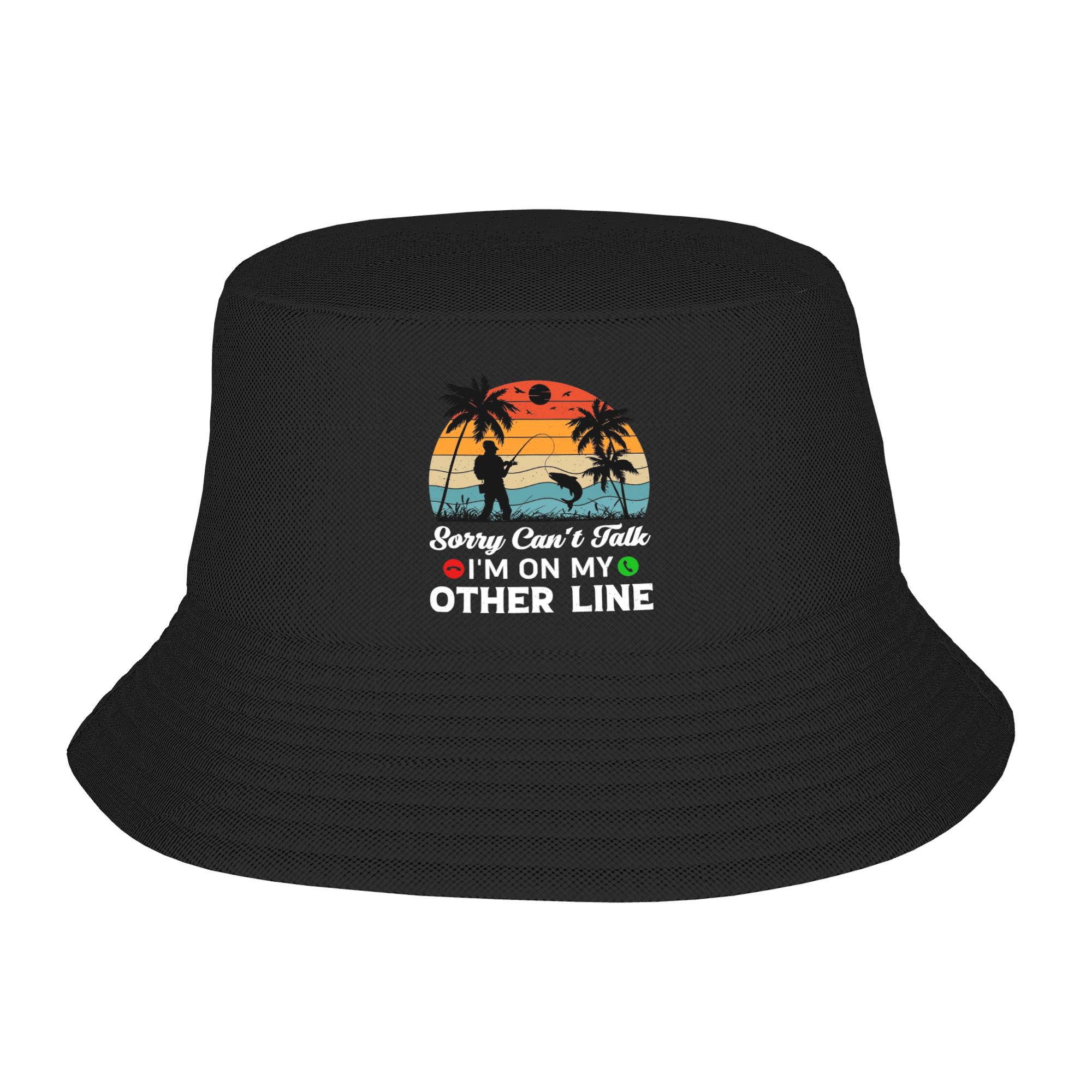 Travel Accessories Online - Unisexowy kapelusz typu bucket hat Kawaii