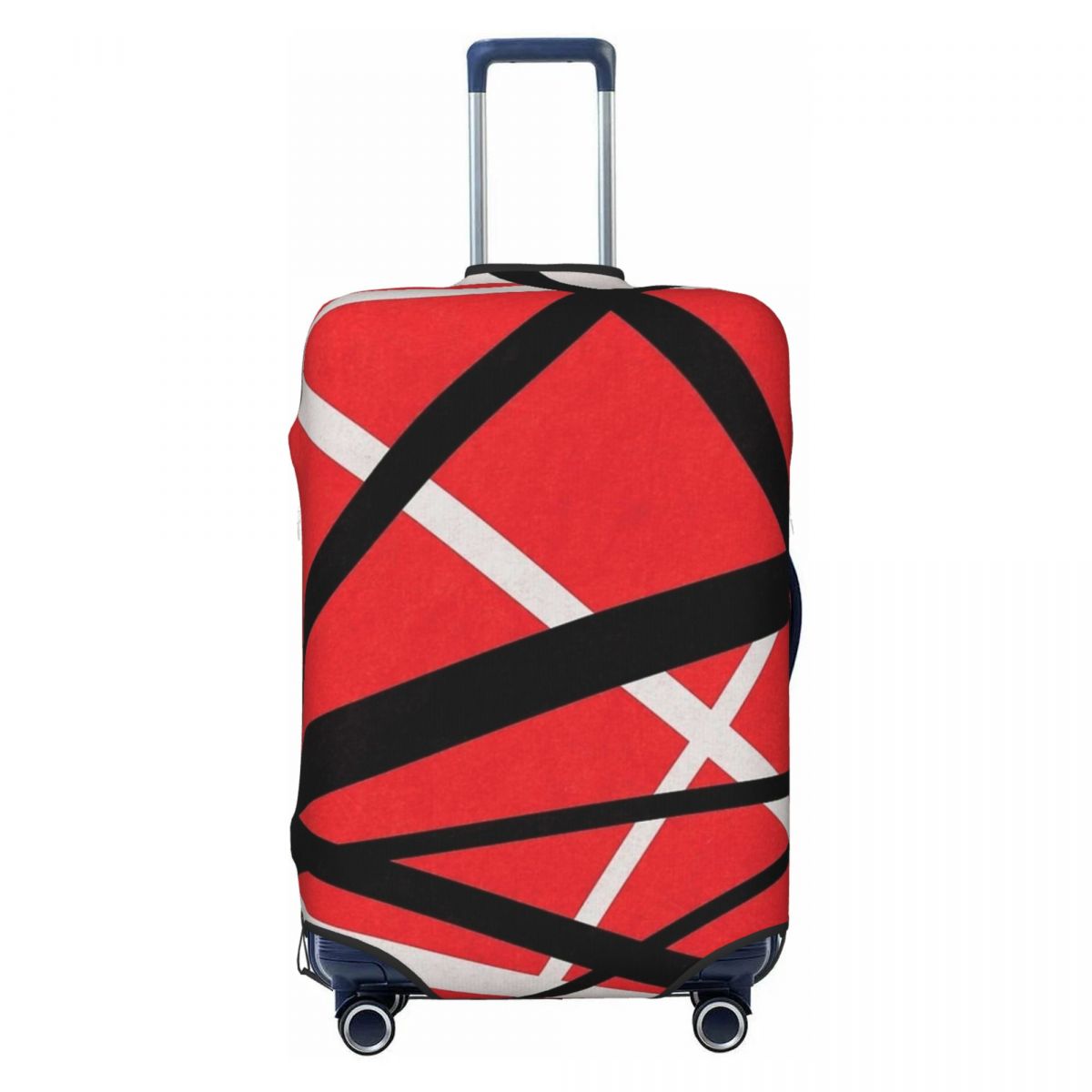 Travel Accessories Online - Elastyczny pokrowiec na walizkę z motywem