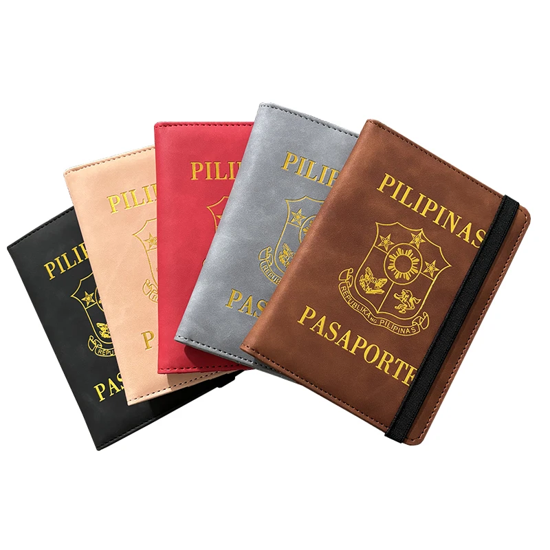 Travel Accessories Philippines - Rfid Filipiny Okładka na paszport Wielofunkcyjny