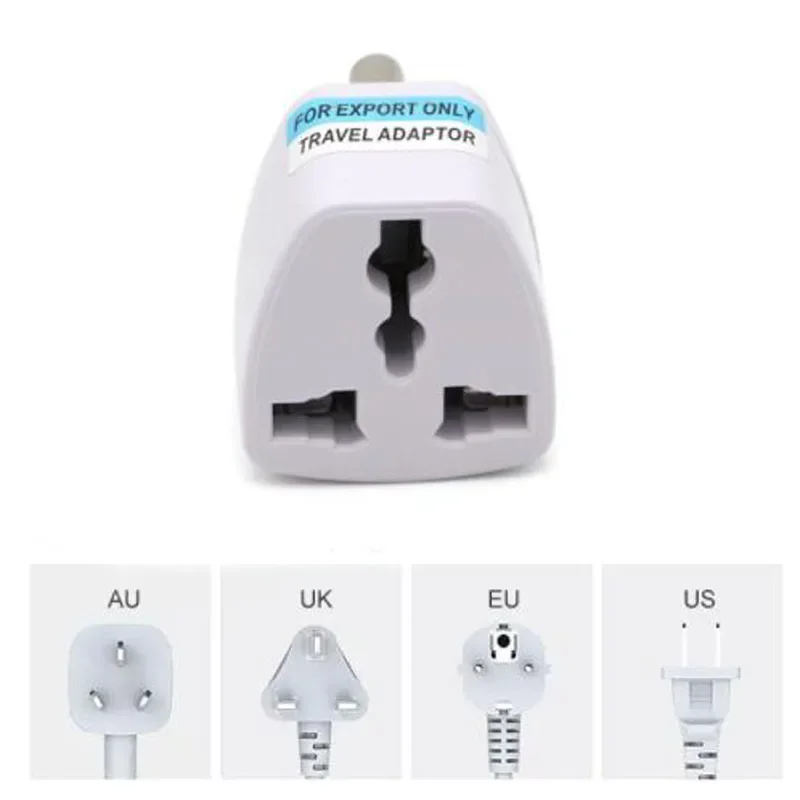 Travel Accessories South Africa - 1 szt. 3-pinowy uniwersalny adapter podróżny