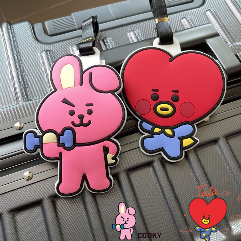 Travel Accessories Online - Uroczy breloczek BT21, kreskówkowy, kawaii, unisex,