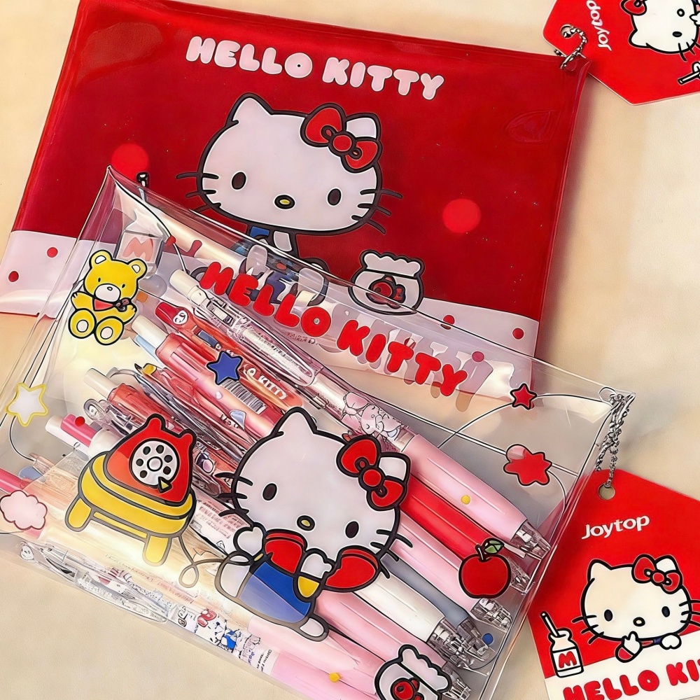 Travel Accessories Japan - Oryginalna kosmetyczka Hello Kitty z PVC,