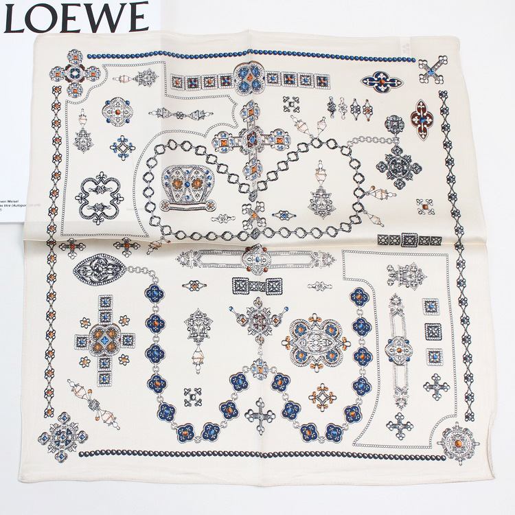 Travel Accessories Neck - Jedwabna apaszka z jedwabiu morwowego 12MM