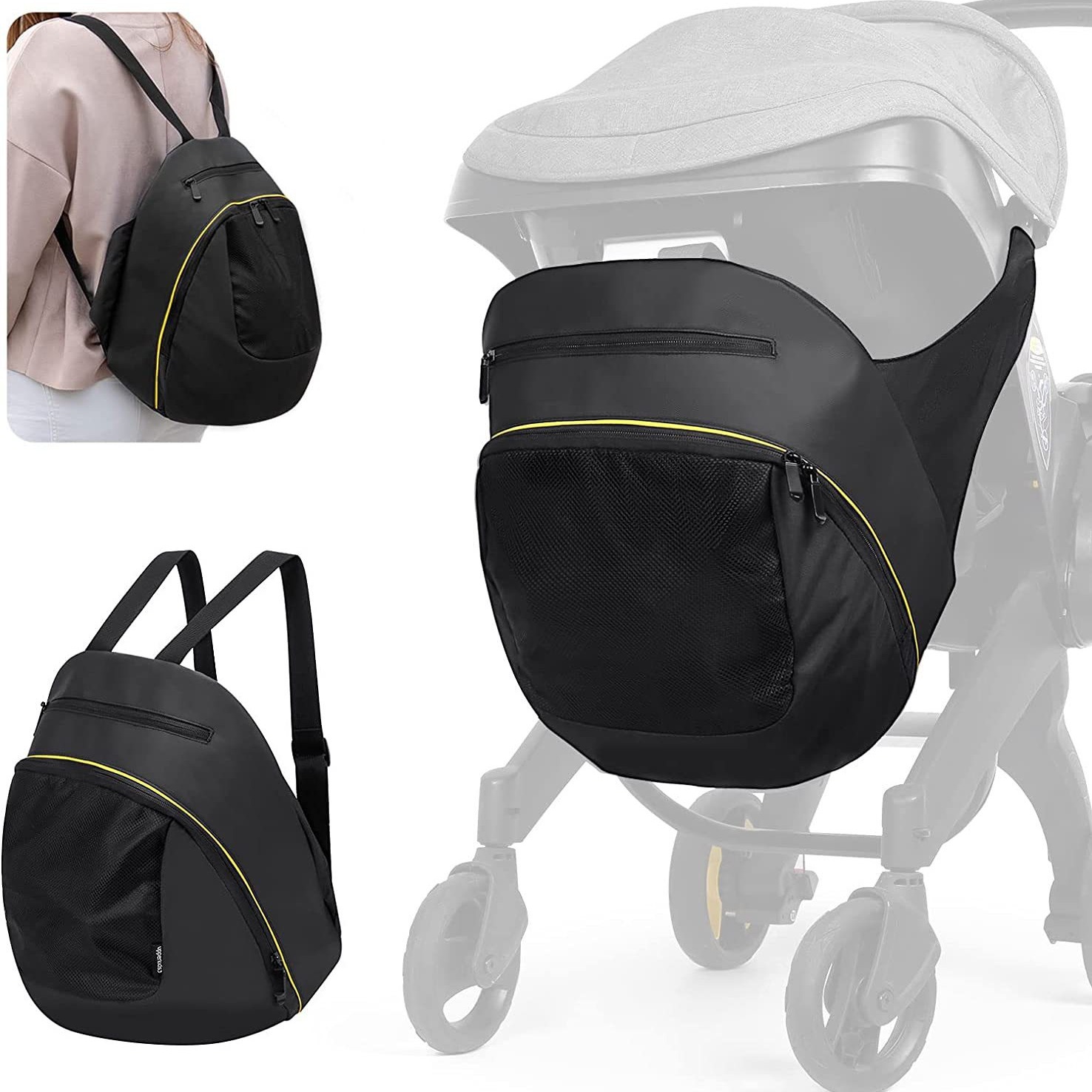 Travel Accessories For 1 Year Old - Torba do przechowywania wózka dziecięcego Torba