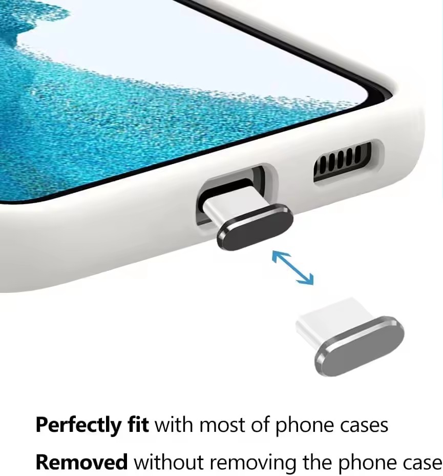 4 szt. Zatyczki USB C z szczot – Travel Plug Type C recenzja i cena
