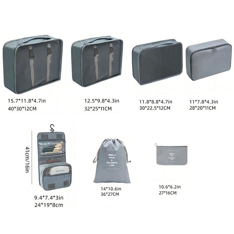 Zestaw organizerów podróżnych  – Travel Accessories Gear recenzja i cena