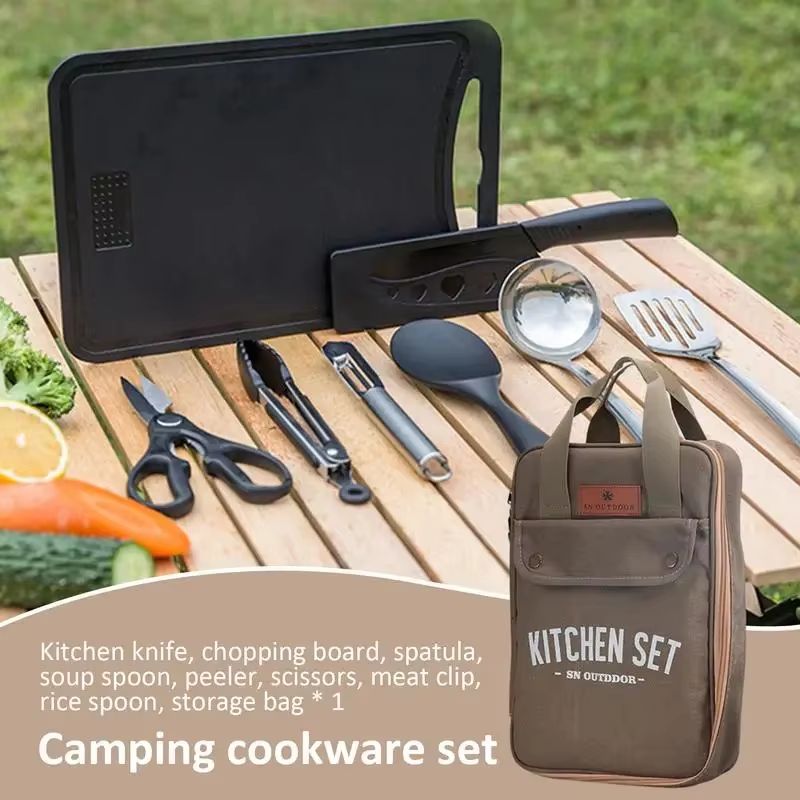 8-częściowy zestaw naczyń kuch – Travel Kitchen Accessories recenzja i cena