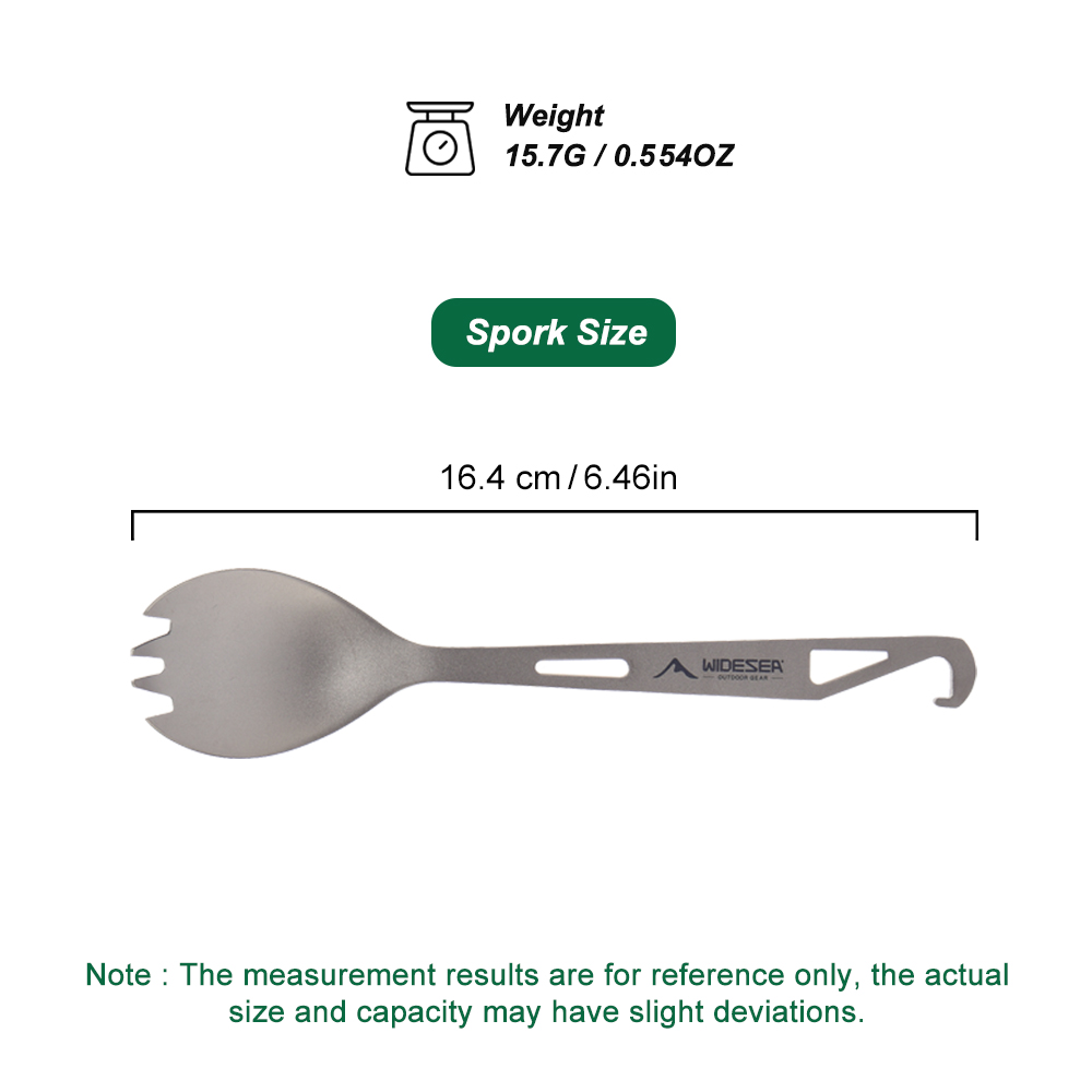 Zestaw kempingowy Widesea: łyż – Travel Kitchen Accessories recenzja i cena