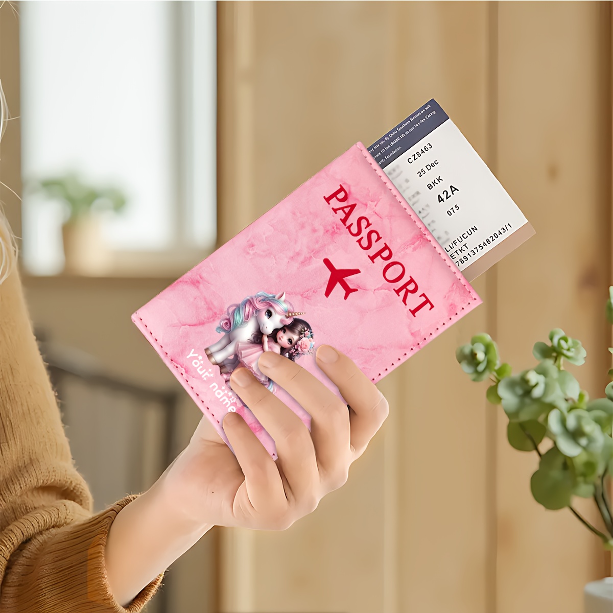 Portfel na paszport z PU z mot – Travel Accessories Gear recenzja i cena
