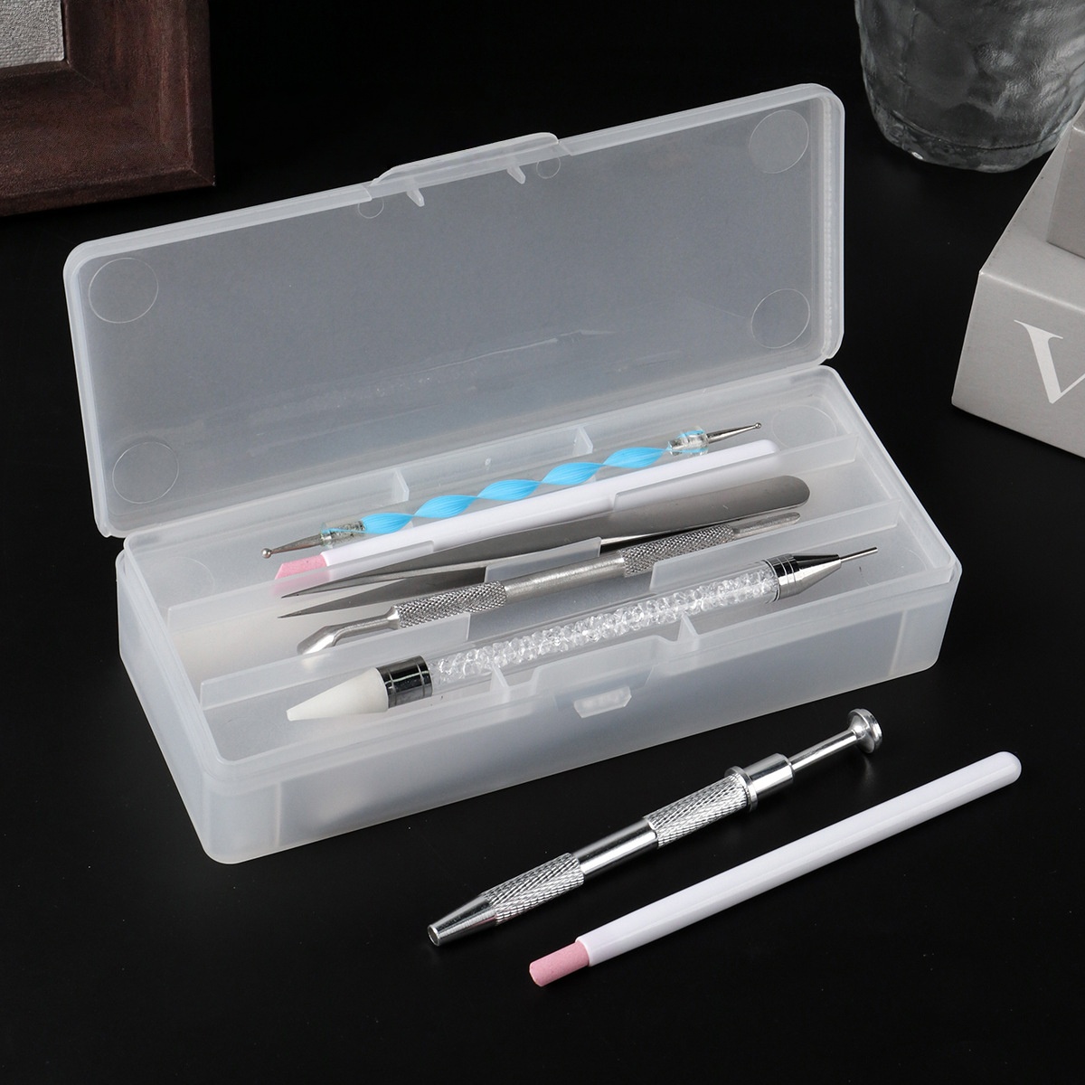 Przezroczysty Zestaw do Salonu – Travel Accessories Box recenzja i cena