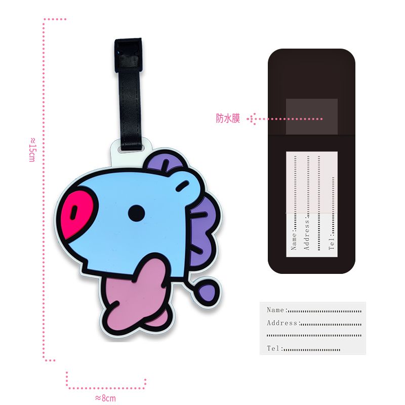 Uroczy breloczek BT21, kresków – Travel Accessories Online recenzja i cena