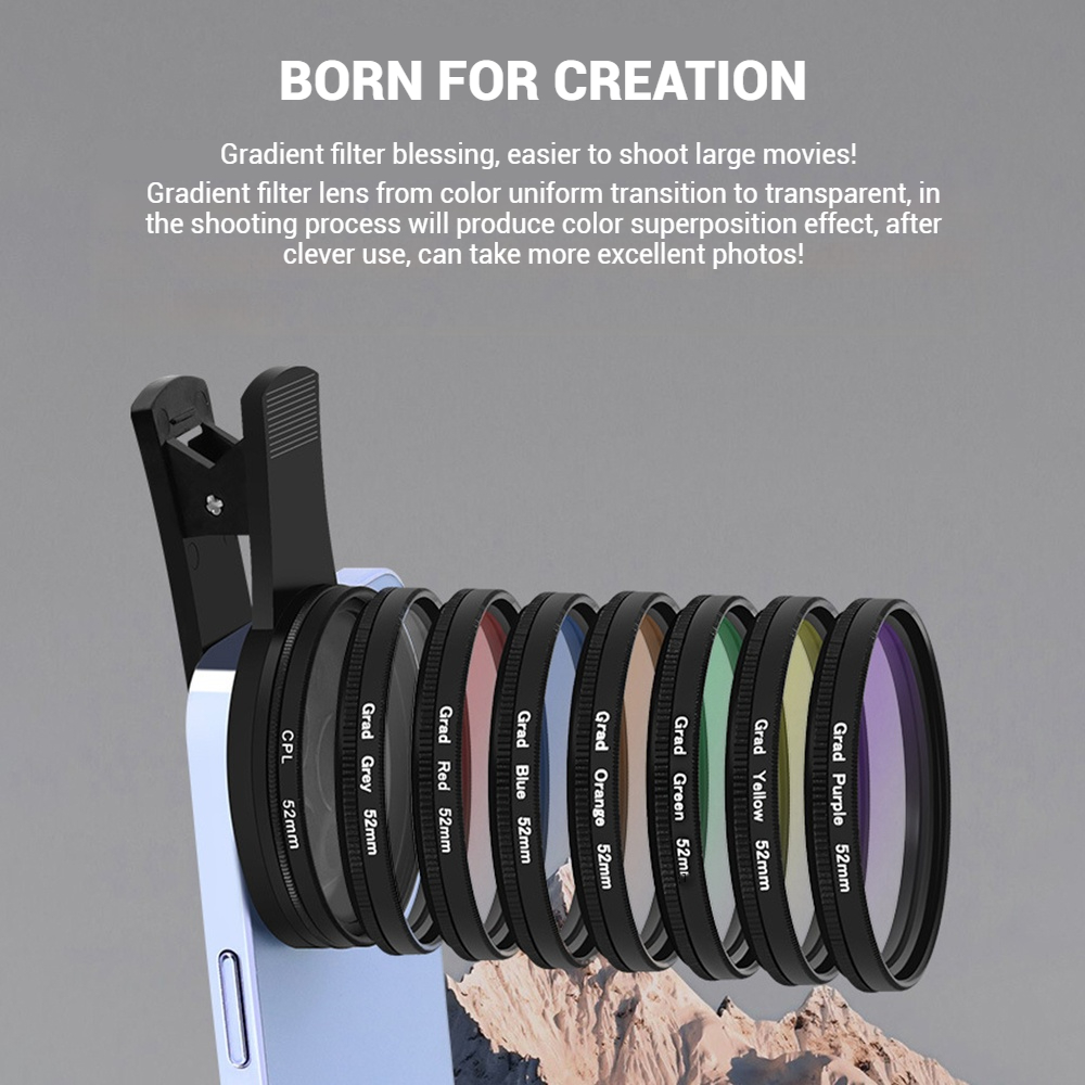 Zestaw filtrów do smartfona 52 – Travel Accessories Online recenzja i cena
