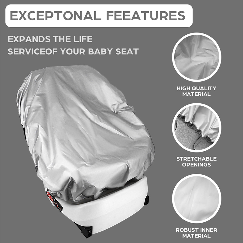 1 szt. Srebrna Osłona Przeciws – Travel Accessories For 1 Year Old recenzja i cena