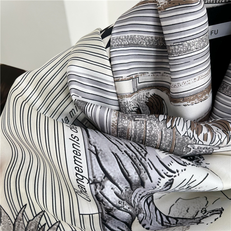 Duże jedwabne szale markowe z  – Travel Accessories Neck recenzja i cena
