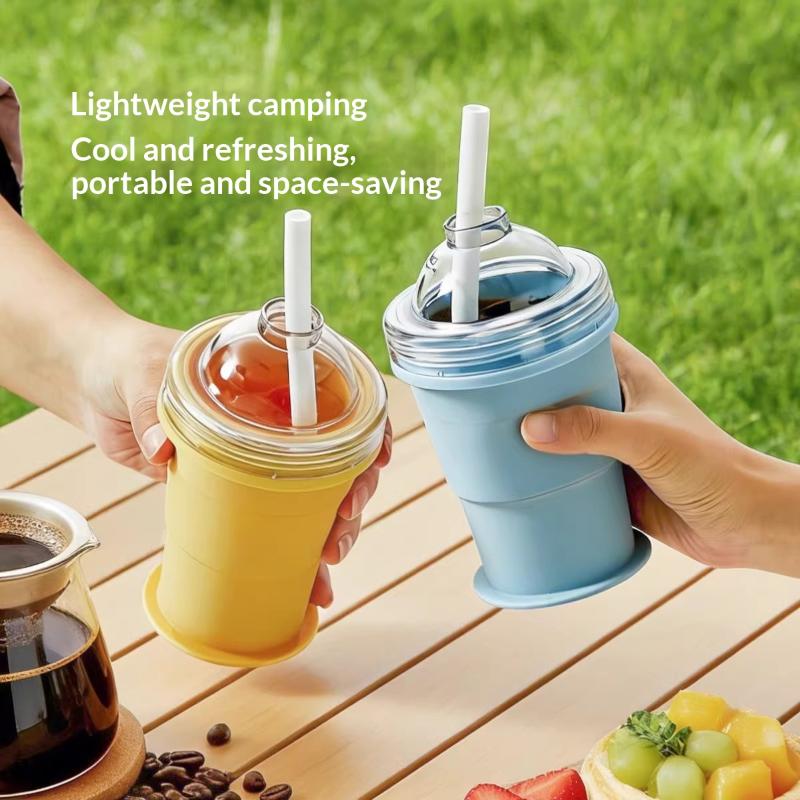 Składany silikonowy kubek podr – Travel Kitchen Accessories recenzja i cena