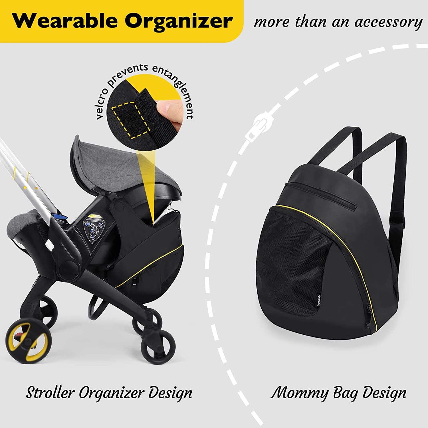 Torba do przechowywania wózka  – Travel Accessories For 1 Year Old recenzja i cena