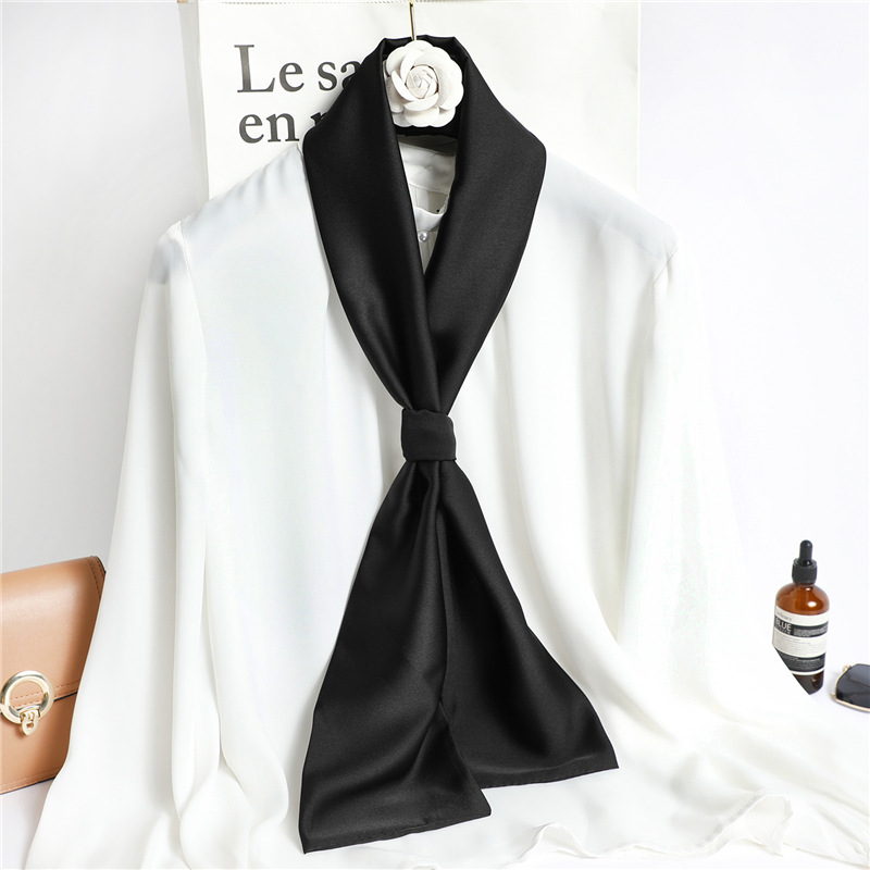 Czerwona Jednolita Długa Jedwa – Travel Accessories Neck recenzja i cena