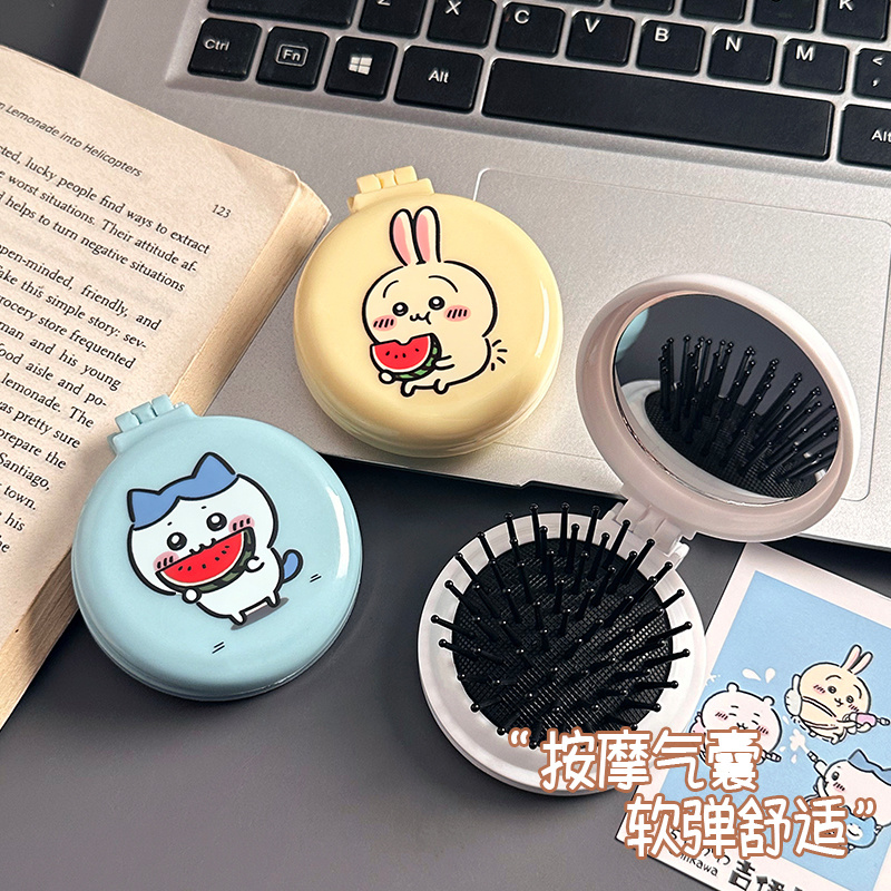 Urocza szczotka do włosów 2 w  – Travel Accessories Japan recenzja i cena