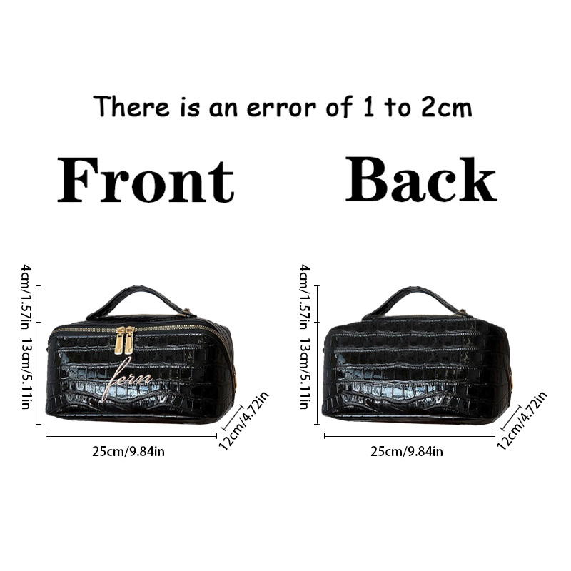 Haftowana kosmetyczka Croc, pe – Travel Accessories Present recenzja i cena