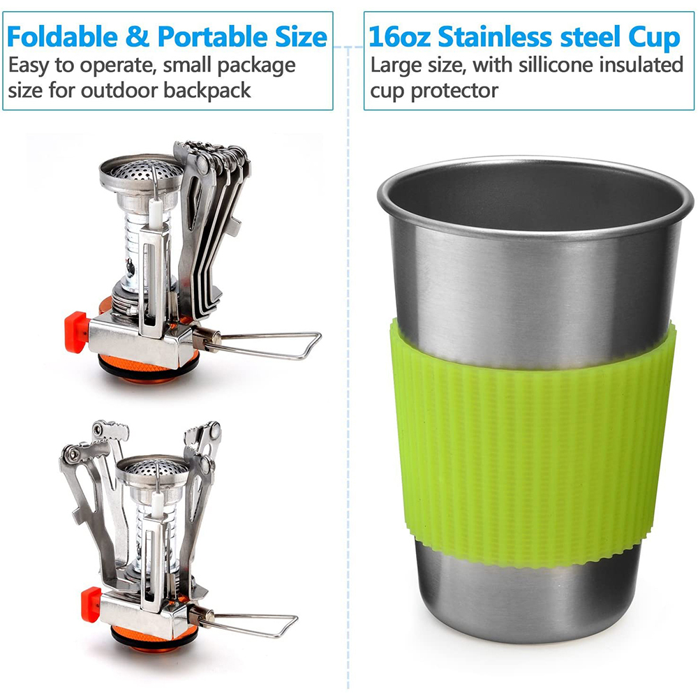 Zestaw naczyń kempingowych z k – Travel Kitchen Accessories recenzja i cena