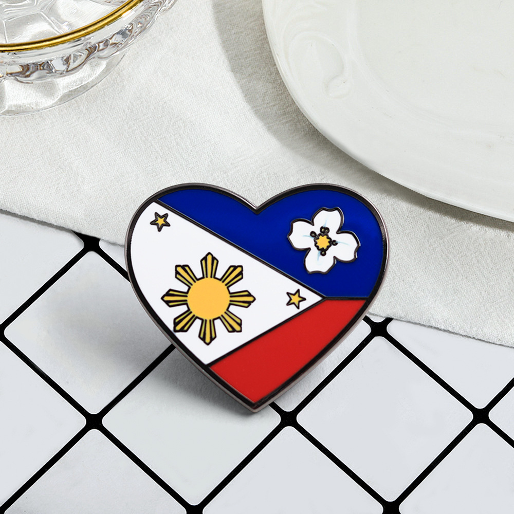 1 szt. Filipińskie przypinki e – Travel Accessories Philippines recenzja i cena